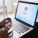 Microsoft CoPilot displayed on a laptop.