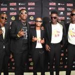 Wood BlockDJs during the Urban Music Awards 2025, 20th Anniversary Edition at Heartfelt Arena on May 4, 2025 in Pretoria, South Africa.