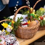 Easter basket offerings for church.
