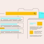 A vector illustration of SEO ranking and website result concept graphics.