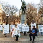 Therapists gathered to seek help with burnout.