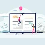 Vector illustration of ADHD coaching concepts.