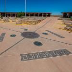 The Four Corners Monument marks the quadripoint in the Southwestern United States where the states of Arizona, Colorado, New Mexico, and Utah meet.