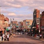 Beale Street in Memphis, Tennessee. 