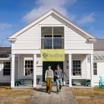 Izzy Johnson, left, and Jack Beatson are first-year students at Sterling College in Craftsbury Common, Vermont. The college has announced that it will close at the end of this semester.