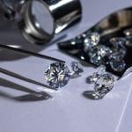 Synthetically grown diamonds of various cuts