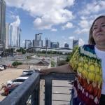 Cassandra Doyle, one of about 100,000 Tennesseans who lost SNAP food benefits since the Trump administration’s One Big Beautiful Bill, posing for a photo from Nashville women's shelter in Tennessee, USA.