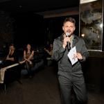 Dating strategist and content creator, Benny Hart, speaks during the Trojan G.O.A.T. event on November 19, 2025 in New York City.