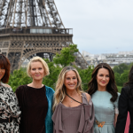 The cast of And Just Like That in Paris.
