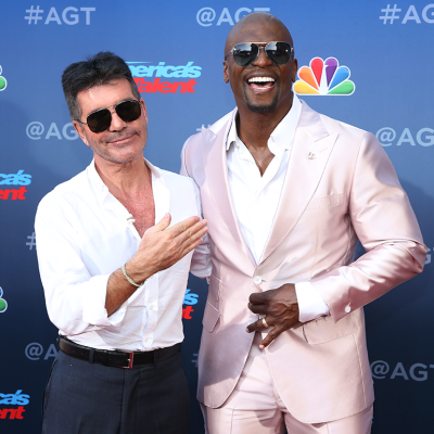 Simon Cowell and Terry Crews attend "America's Got Talent” Season 15 Kickoff.