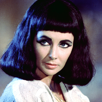 Elizabeth Taylor in a scene from ‘Cleopatra’.