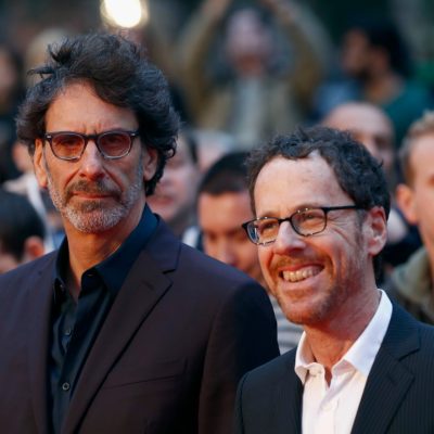Joel Coen and Ethan Cohen attend a premiere