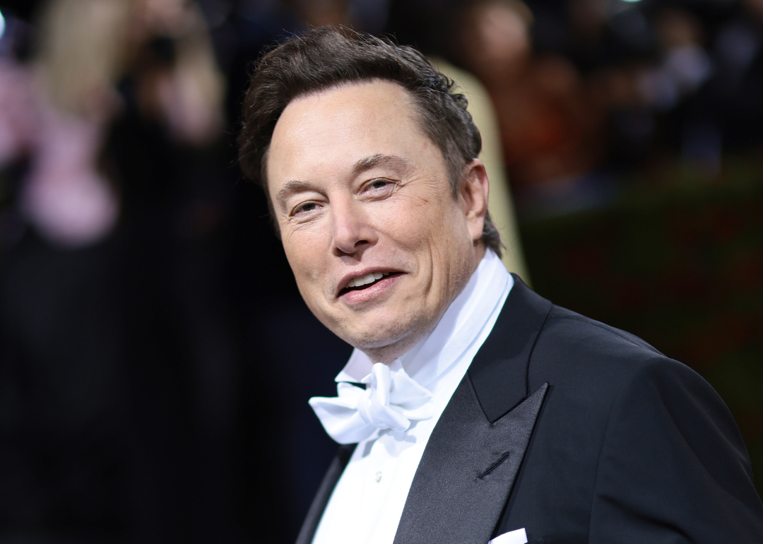 Elon Musk attends Met Gala