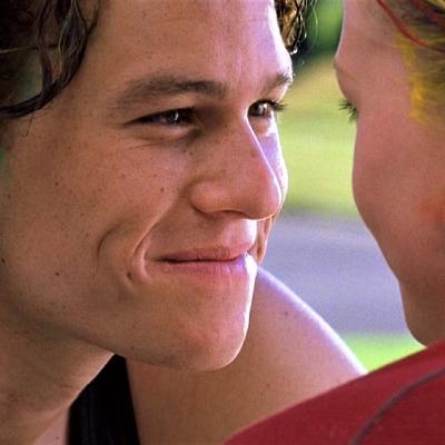 Heath Ledger and Julia Stiles in a scene from "10 Things I Hate About You," an adaptation of Shakespeare's "The Taming of the Shrew"