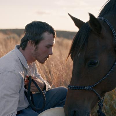 Brady Jandreau in the 2017 movie "The Rider"