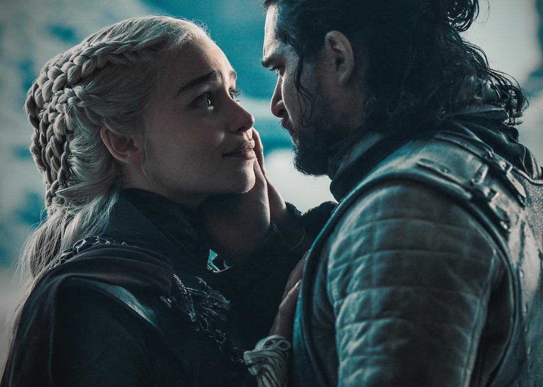 Emilia Clarke and Kit Harington in the controversial "Game of Thrones" finale
