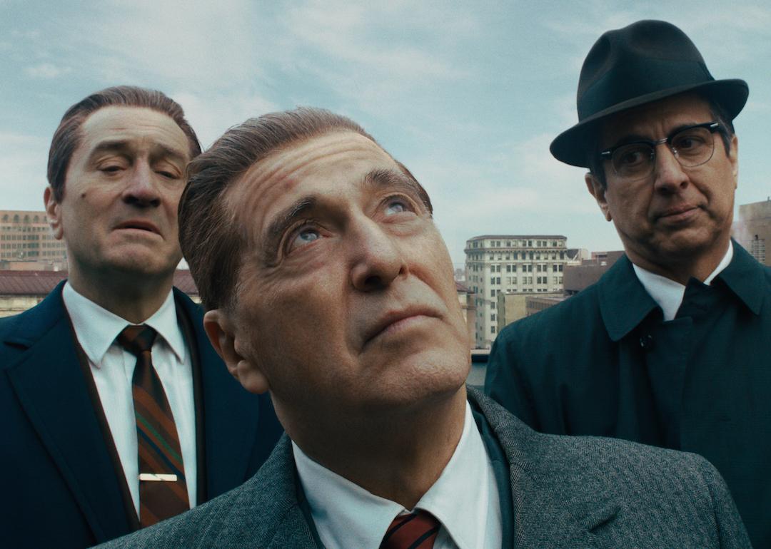 Robert De Niro, Al Pacino, and Ray Romano in 'The Irishman.'