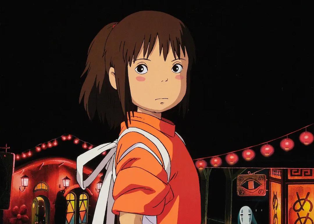 Chihiro in 'Spirited Away,' one of the best Japanese films.