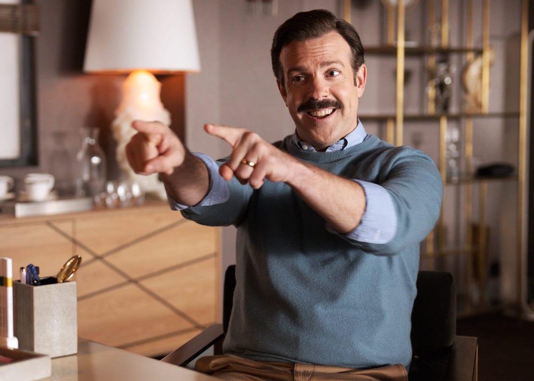 Jason Sudeikis in 'Ted Lasso.'