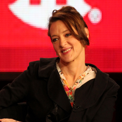 Actor Joan Cusack of the television show 'Shameless' speaks during the Showtime portion of the 2012 Television Critics Association Press Tour at The Langham Huntington Hotel and Spa on January 12, 2012 in Pasadena, California.
