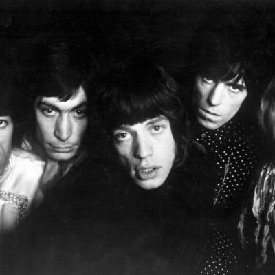 The Rolling Stones pose for a portrait in 1965. From left to right: Bill Wyman, Charlie Watts, Mick Jagger, Keith Richards, and Brian Jones.