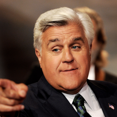 Comedian Jay Leno appears on The Tonight Show with Jay Leno at the NBC Studios on August 30, 2011 in Burbank, California