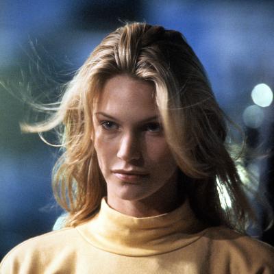 Actor Natasha Henstridge in a scene from the film 'Species.'