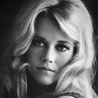 Portrait of American actor Jane Fonda in 1960.