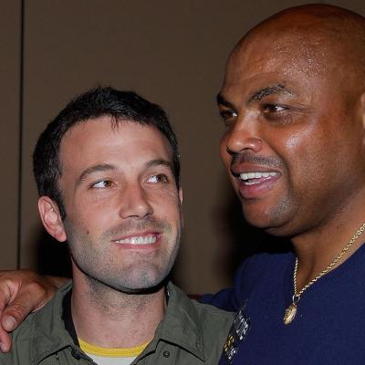 ctor Ben Affleck and Broadcaster Charles Barkley of TNT arrive at 2nd Annual AUFA Celebrity Poker Tournament at the Rio Hotel & Casino in 2008 in Las Vegas.