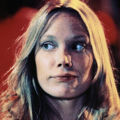 Sissy Spacek on the set of 'Carrie.'