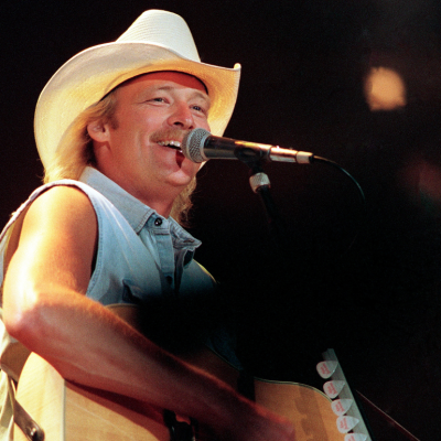 Singer/Songwriter Alan Jackson performs at The OMNI Coliseum in Atlanta Georgia February 19, 1991.