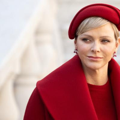 Princess Charlene of Monaco attends the Monaco National Day 2023.