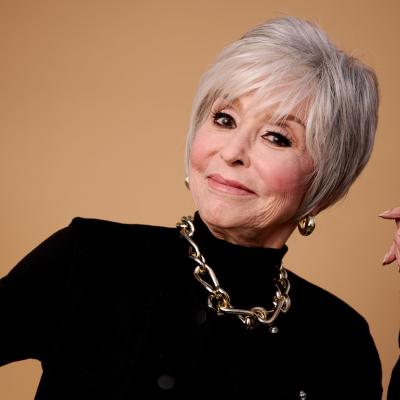 Rita Moreno poses at the IMDb Portrait Studio during the 15th Annual Women In Film Oscar Nominees Party at Thompson Hollywood on March 25, 2022 in Los Angeles, California.