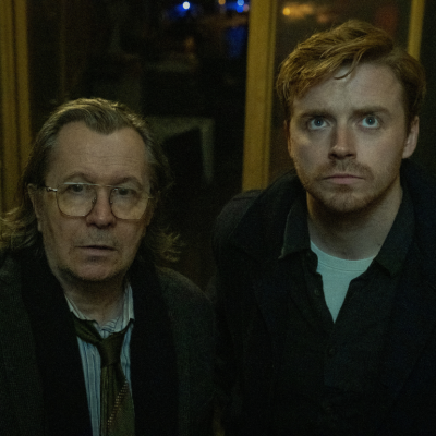 Gary Oldman and Jack Lowden in a scene from 'Slow Horses'