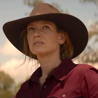 Actor Anna Torv on the new 2024 Netflix Western 'Territory.'