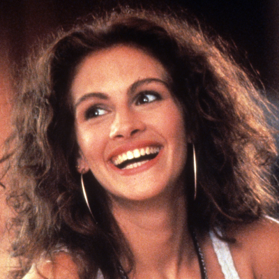 Julia Roberts in a scene from the film 'Pretty Woman', 1990.