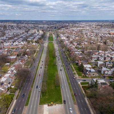 Roosevelt Boulevard in Northeast Philadelphia.