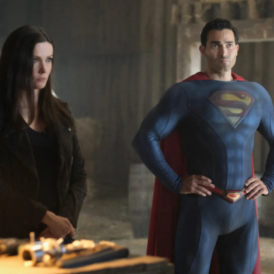 Elizabeth Tulloch & Tyler Hoechlin in a scene from 'Superman & Lois'