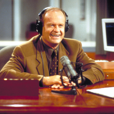 Actor Kelsey Grammer as Frasier Crane in NBC''s television comedy series "Frasier"