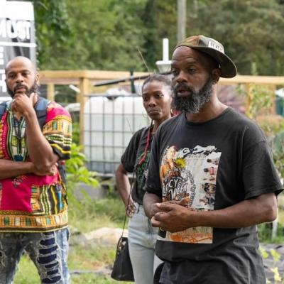 Duron Chavis speaks about his urban agriculture work.