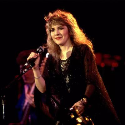 Stevie Nicks performs on stage in Ontario, California on May 30, 1983.