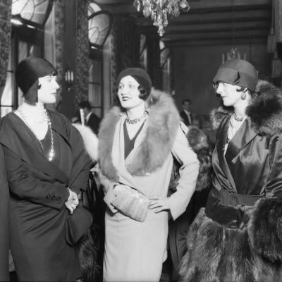 Margaret Livingston, Mary Astor, June Colyear, and Alice Calhoun at Montemarte in Southern California in 1929.