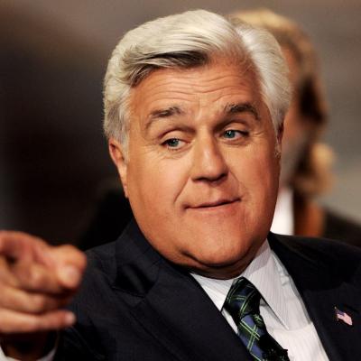 Comedian Jay Leno appears on 'The Tonight Show' at NBC Studios in Burbank, California on Aug. 30, 2011.