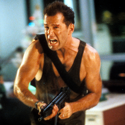 Bruce Willis In 'Die Hard’.