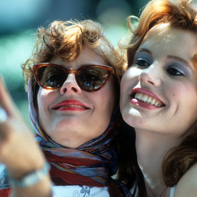 Susan Sarandon And Geena Davis In 'Thelma & Louise’.