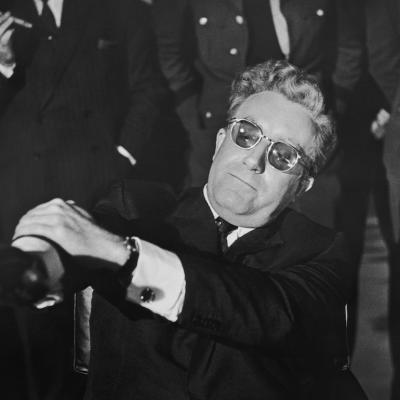 Peter Sellers in the title role of 'Dr. Strangelove.'