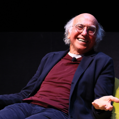 Larry David speaks onstage during An Evening With Larry David - A Farewell To "Curb Your Enthusiasm" hosted by HBO & Tribeca Festival on April 05, 2024 in New York City.