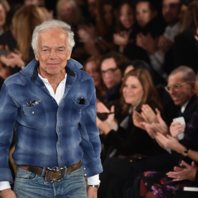 Designer Ralph Lauren attends the Ralph Lauren fashion show during Mercedes-Benz Fashion Week Fall 2015