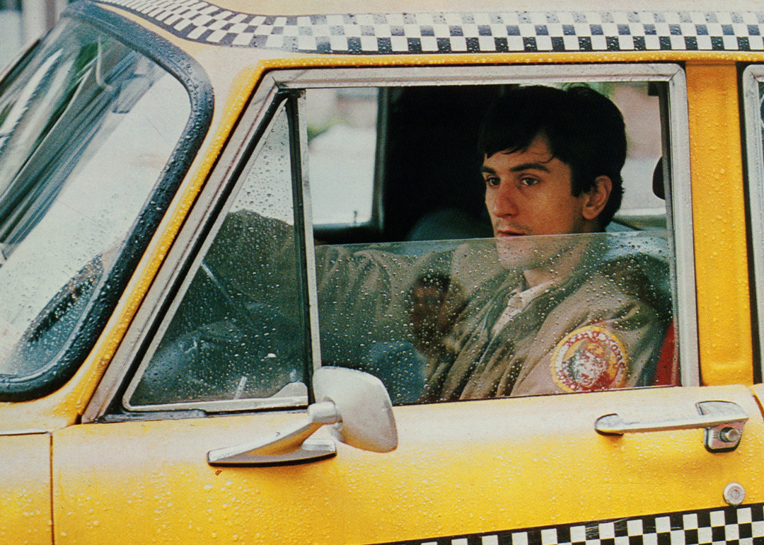 Robert De Niro in a scene from "Taxi Driver."