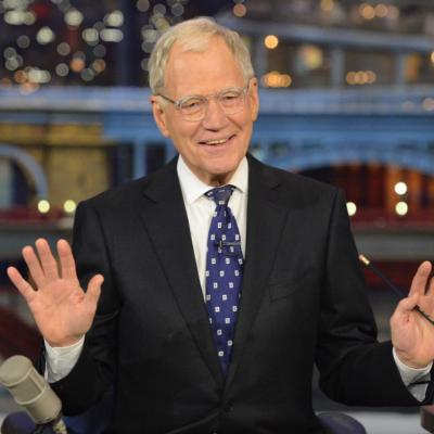 David Letterman at an event for "Late Show with David Letterman"
